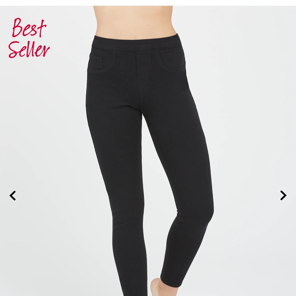 Spanx Black Jean-ish® Ankle Leggings